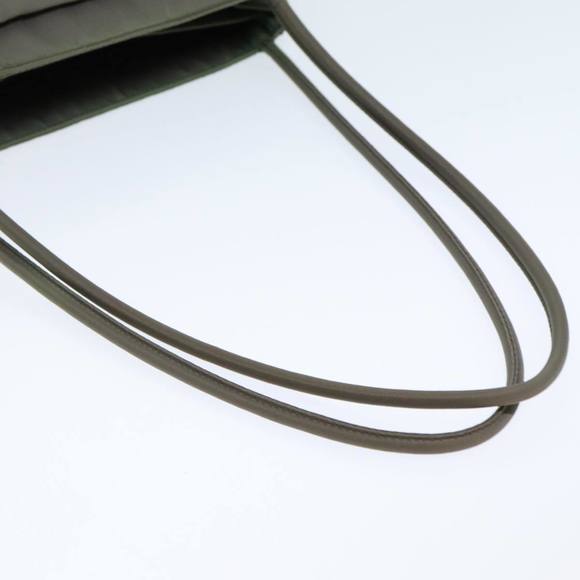 PRADA Tote Bag Nylon Gray Auth 79634 - Picture 7 of 16